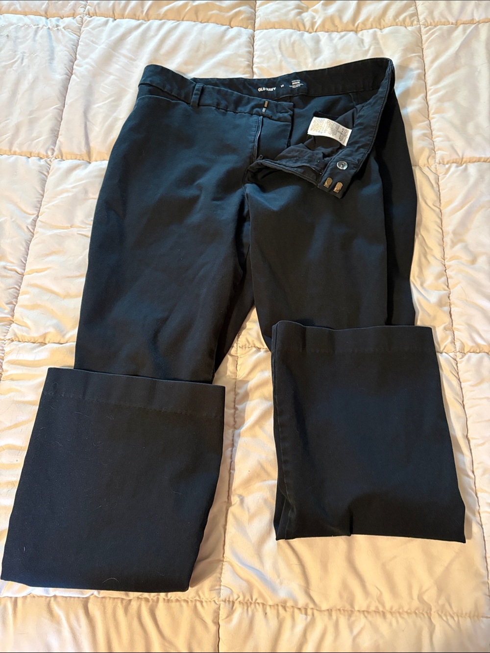 Old Navy Black High-Rise Pixie Pants - Size 14